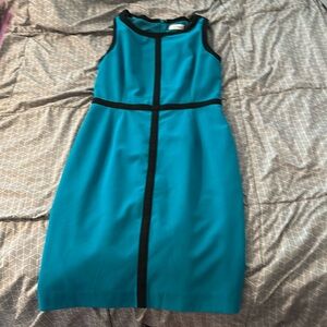 Calvin Klein sleeveless mid length dress